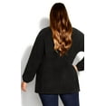 thumbnail image 2 of Avenue Womens Plus Size Polar Fleece Zip Jacket, 2 of 4