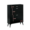 thumbnail image 3 of Shoe Cabinet with 2 Flip Drawers and Open Shelf,Free Standing Shoe Racks Storage Cabinet with Metal Legs,Shoe Rack Organizer Entrance Shoe Storage Cabinet Narrow Closet for Entryway Hallway,Black, 3 of 7