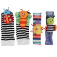 thumbnail image 2 of Juguete para colgar calcetines BuyWeekMX calcetines suaves para bebés 0 a 2 años, 2 of 9