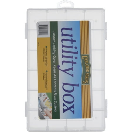 South Bend Sporting Goods Fishing Utility Box, Explorer Series, Small,