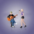 thumbnail image 1 of 1:64 Figuras modelo Figuras de personas Diorama Mini modelo Trenes Figuras de personas Modelo de cantante pintado a mano para diseño de Salvador figura en miniatura, 1 of 10