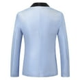 thumbnail image 3 of Wancir Men's Tuxedo Jacket Slim Fit Shawl Lapel Blazer Suit Jackets for Party Prom Wedding Dinner, 3 of 3