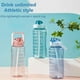 thumbnail image 3 of 2 Liter Water Bottle with Straw Women Girls Large Sport Portable Travel Bottles (Pink), 3 of 5