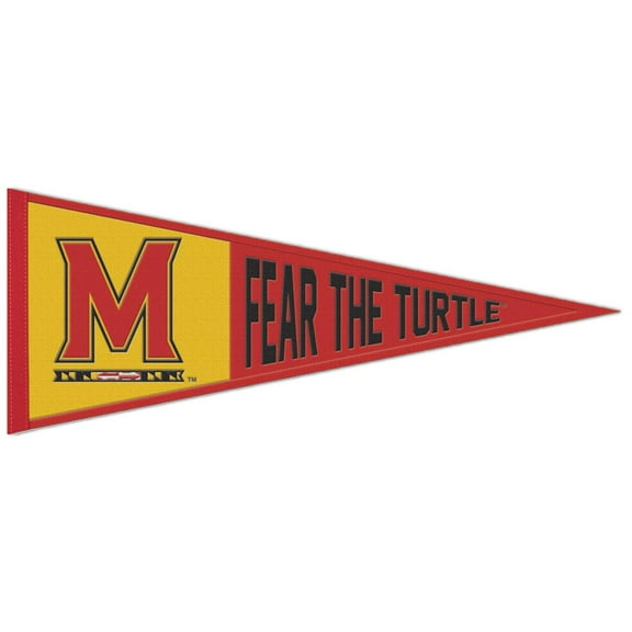 WinCraft Maryland Terrapins 13" x 32" Slogan Pennant