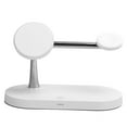 thumbnail image 3 of Magnetic Charging Dock, Stable Charging Station Convenient 5 In 1 Practical Adjustable  For Phones For Earphonees For Watches White, 3 of 8