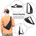 thumbnail image 2 of Bolso bandolera para hombre y mujer de nailon impermeable, 2 of 7