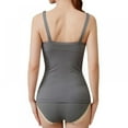 thumbnail image 5 of WBQ Women's Maternity Nursing Tank Tops with Built in Bra for Breastfeeding Camisole Shirt, 5 of 6