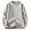 Gray(2025), variant on Yiliang Pullover Sweater for Men Fall and Winter Long Sleeve Warm and Thermal Top Clothes ,White,2XL