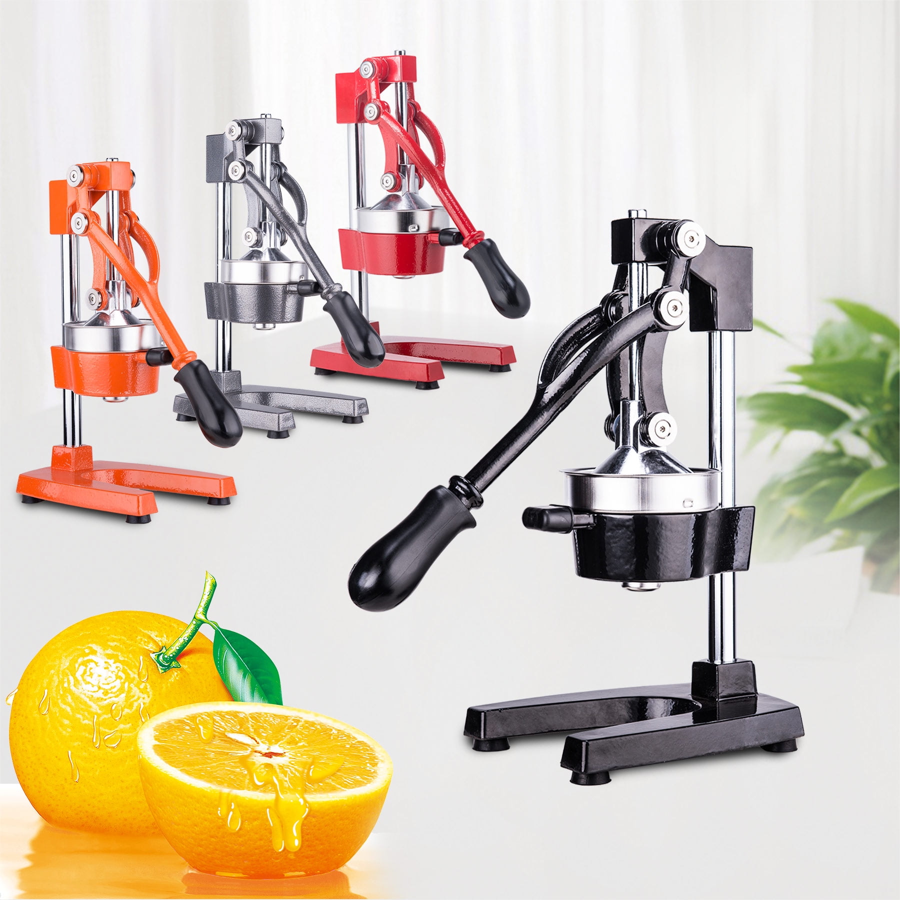 Versatile Cast Iron Construction Commercial Manual Fruit Juicer Multi