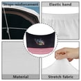 thumbnail image 7 of HUIACONG Patriotic 250th Anniversary US Flag Car Hood Cover, Stretchable Universal Fit 39.37" x 59.05" Washable Breathable Hood Protector, Auto Exterior Decor Accessory for Most Sedans & Vehicles, 7 of 7
