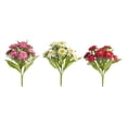 thumbnail image 1 of Melrose International 70222 11,5 Po Polyester & Plastique Buisson de Maman&44; Rouge & Rose - Lot de 6, 1 of 1