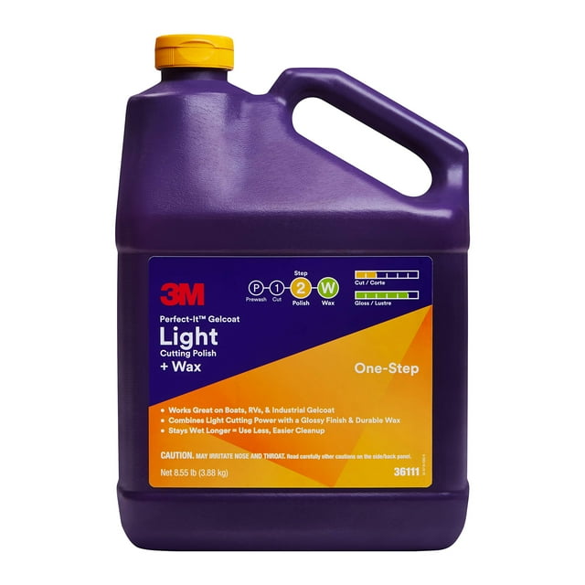 Pulimento y Cera 3M Perfect-It Gelcoat Corte Ligero 3,78L