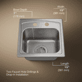 thumbnail image 5 of Kohler 15' top-mount single-bowl bar sink, 5 of 6