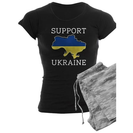 

CafePress - Support Ukraine - Women s Dark Pajamas