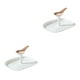 thumbnail image 1 of Cateissary Estante para tapa de olla, soporte de cocina, organizador, mostrador, soporte de organización, blanco Blanco 2piezas Cateissary CBP277880, 1 of 5