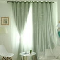 Curtains for Shower Window Long Clear Shower Curtain Liner Insulate Windows from Cold Flower