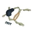 thumbnail image 2 of Sistema de suspensión general Cordón Tamaño de cabeza ajustable con pernos y tornillos Sistema de correa de barbilla para casco Retención para Zulema Correa de la barbilla, 2 of 7