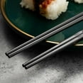 thumbnail image 5 of 5 Pairs Alloy Steel Chopsticks Chinese Metal Sticks Circular Chopstick A0S0, 5 of 9