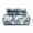 Light Blue, variant on Superior Paisley Flannel Cotton Duvet Set, Full/ Queen, Charcoal