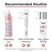 Eucerin Radiant Tone Eye Cream, Dark Circle Corrector with Thiamidol and Hyaluronic Acid, 0.5 oz