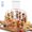 Silver+12 Skewers, variant on Stainless Steel Air Fryer Skewer Rack, Vertical BBQ Kabob Stand Non-Stick Hanging Skewers, Rotisserie Rack for Air Fryer Oven Grill, Cooking for Meat & Veggies