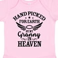 thumbnail image 4 of Inktastic Handpicked for Earth by My Granny in Heaven with Angel Wings Boys or Girls Baby Bodysuit, 4 of 5