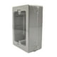thumbnail image 4 of 25 Pzs Caja Universal Con Fondo Pvc Red Electrico Canaleta blanco 12.3cm, 4 of 6