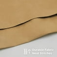 thumbnail image 7 of Tailored Bed Skirt - 21 inch Drop, Gold, Twin XL Dorm Bedskirt with Split Corners (Available in 14 Colors) Blissford, 7 of 7