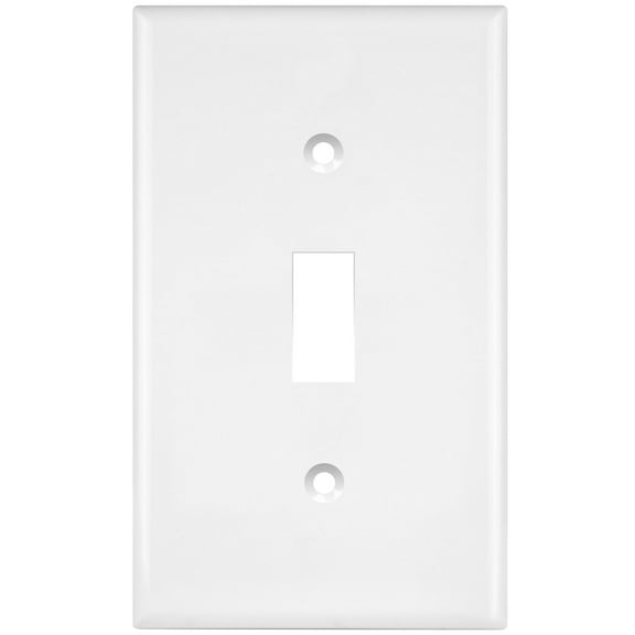 Enerlites Toggle Light Switch Wall Plate Unbreakable Standard Size 1-Gang 20-CT