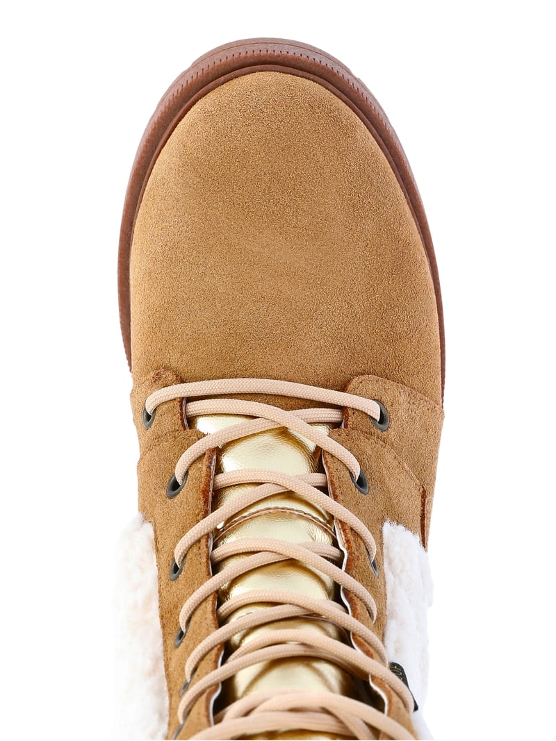 Ozark Trail Beige Snow Boots Ozark Trail Kids Waterproof Shell Winter Boots, 8 Toddler  main image 3