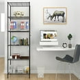 thumbnail image 5 of Legooin 6-Tier Metal Rack Organizer Kitchen Bathroom Storage, Black, 5 of 9
