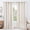 Linen, variant on Jacquard Boho Linen Curtains for Living Room 2 Panels, Botanical Tufted Pom Stripe Geometric Drapes for Bedroom Light Filtering, 52 X 84 Inch