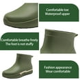 thumbnail image 3 of AUXDIQ Rain Boots Women Short Ankle Waterproof Rain Shoes Outdoor Garden Shoes, 3 of 6
