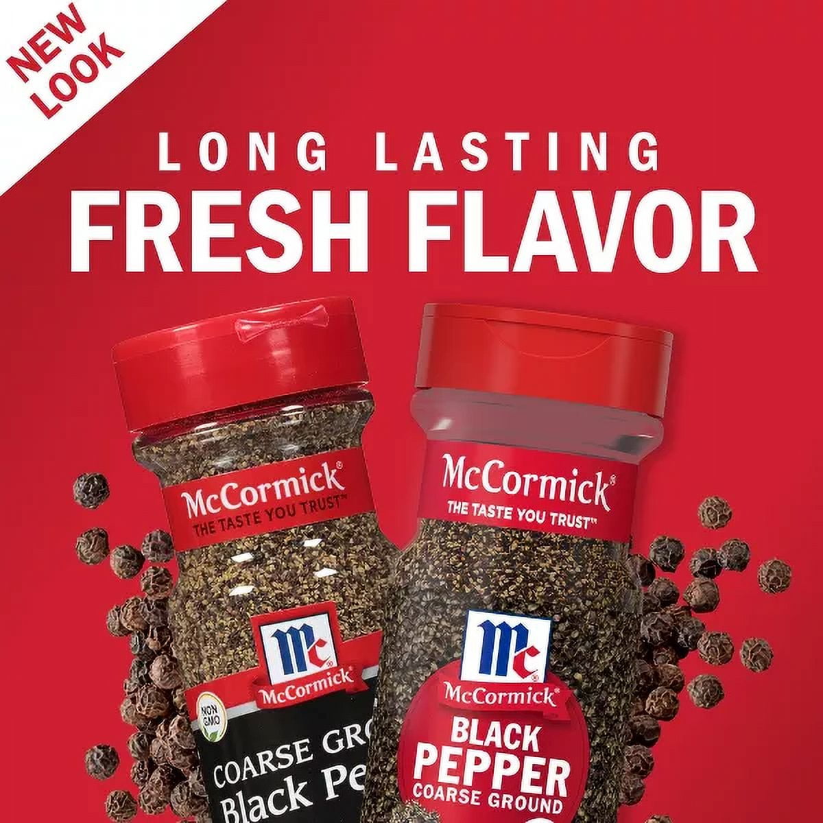 2x-McCormick Coarse Ground Black Pepper - 3.12 oz