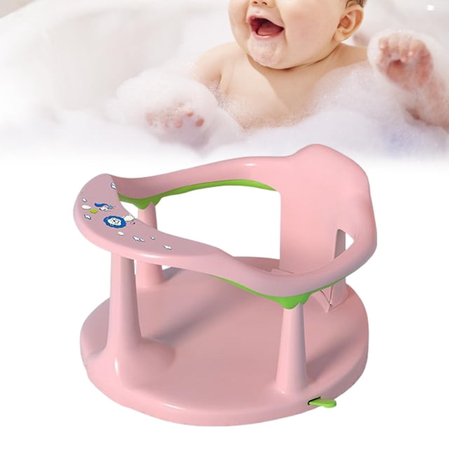 Asiento de bañera infantil para sentarse, silla de baño, baño para pequeños Rosado CUTICAT Asiento de baño