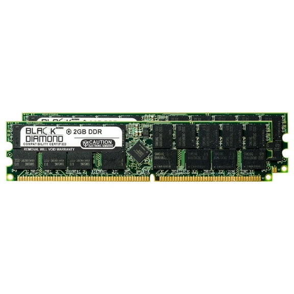 4GB 2X2GB Memory RAM for SuperMicro A Server AS1020S-8 DDR RDIMM 184pin PC2700 333MHz Black Diamond Memory Module Upgrade