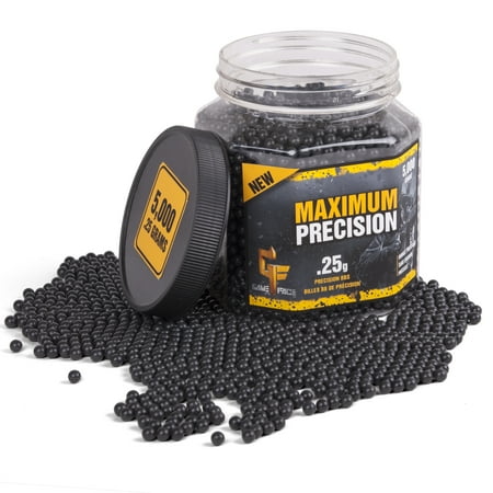 Crosman Maximum Precision 6mm BB Blk .25g, 5000ct