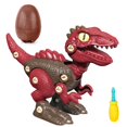 thumbnail image 1 of Juguete de dinosaurio YEAUWILY para desmontar con huevos para niños de más de 3 años, rojo, 1 of 7