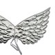 thumbnail image 4 of Bearachild Lovely Fairy Wing Butterfly Wing Prop Carnival for Costume Kits de decoración para fiestas Plata 43cm, 4 of 6