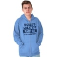 thumbnail image 5 of World's Greatest Farter Funny Fathers Zip Hoodie Sweatshirt Men Brisco Brands 5X, 5 of 6