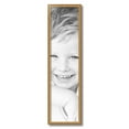 thumbnail image 2 of ArtToFrames 8x31" Gold with Star Picture Frame, Gold Wood Poster Frame, with Regular Acrylic and 2 (FBPL-4755), 2 of 7