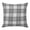 Black Charcoal White5, variant on Throw Pillow Covers 20x20 Inch, Buffalo Plaid Decorative Pillow Cases for Couch Sofa Bed, Lavender Lilac Farmhouse Gingham Striped Cotton Linen Square Home Decor Pillowcases with Hidden Zipper