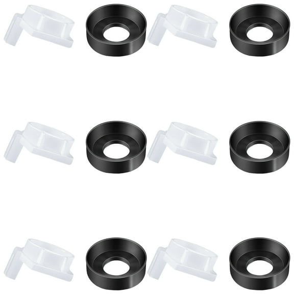 Bathtubs Spouts Diverter Repair Set Leakproof Fix Replacement Parts Portable Accessory for Shower Faucet Use 6pcs