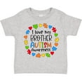 thumbnail image 3 of Inktastic I Love My Brother Autism Awareness Boys or Girls Toddler T-Shirt, 3 of 5