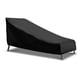 thumbnail image 2 of Funda para chaise longue exterior - Protección solar impermeable para muebles de patio, tela Oxford negra de 208x76x41-79cm, 2 of 9