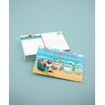 thumbnail image 3 of Beach Fun Christmas Postcards - 40 Holiday Beach Postcards - 4 x 6 Inch Postcard, 3 of 4