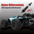 thumbnail image 6 of 4WD Brushless RC Car, High Speed All Terrain RC Truck with 1 Battery, 1:16 Off-Road Drift Monster Truck, Outdoor Drifting Racing Climbing, Independent Shock Absorption, Hobby Remote Control Car Gifts, 6 of 8