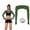 Olive Green, variant on QSAWXQZ Women's UV Protection Bolero Shrug Cooling Arm Sleeves Cropped Athletic Cover Up with Thumb Hole Breathable Stretchy for Running Tennis Sports Free Size