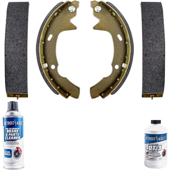 Detroit Axle - Rear Brake Shoes for Ford Taurus Hyundai Sonata Mercury Sable Dodge Monaco Eagle Premier, Brake Shoes Replacement