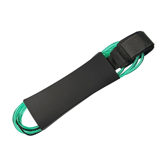 QualitChoice Surfing Ankle Leash Accessories for Sup Paddleboard Boards Green 300cm